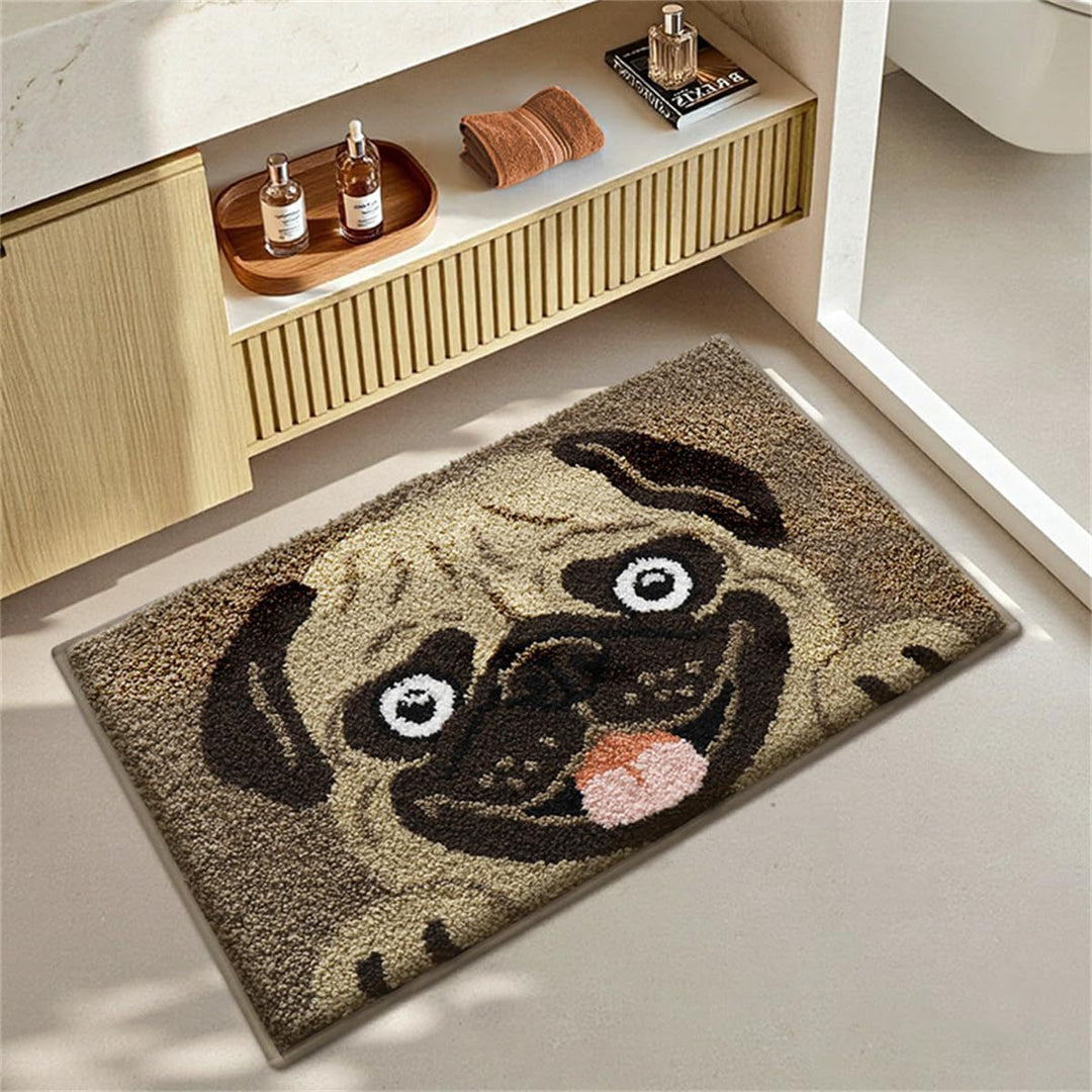 Decoratieve Hond-Thema Douchematt