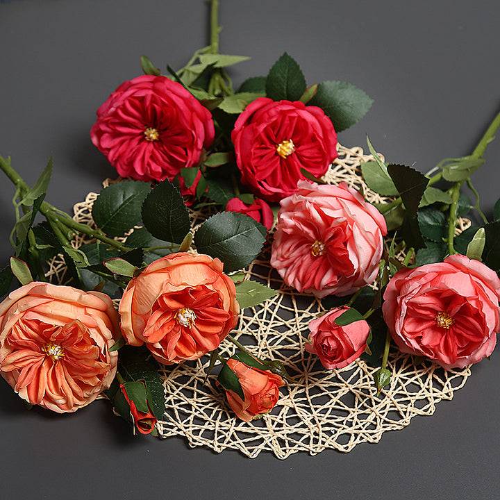 Luxueuze Zijde Rozen Bloemstuk