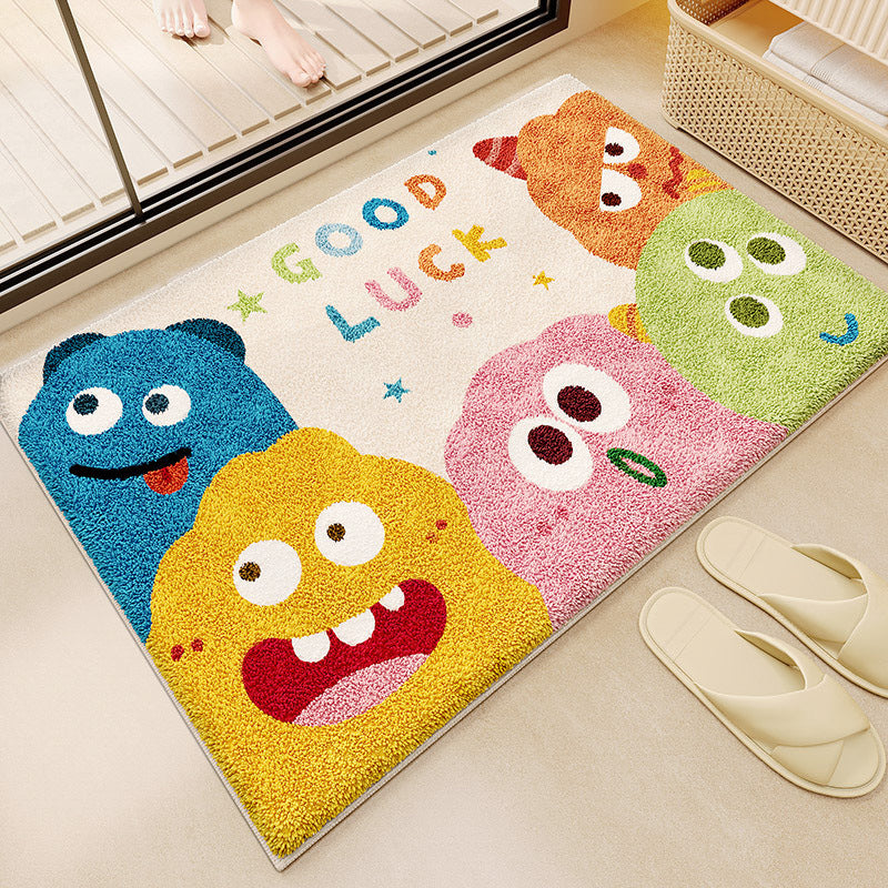 Leuke Monster-Thema Badmat