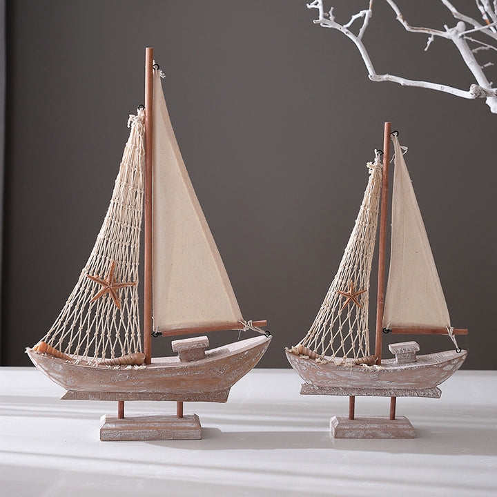 Decoratieve Zeilboot Woonaccent