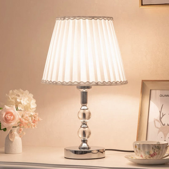 Elegante Glazen Basis Tafel Lamp