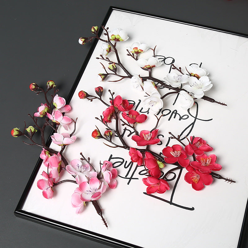 Elegante Zijde Bloemen Haarspeld voor Decoratieve Styling