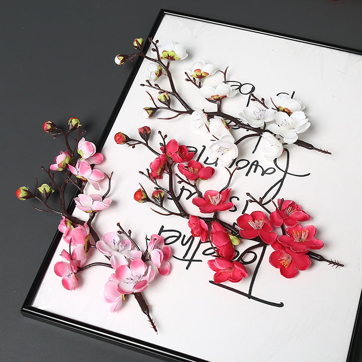 Elegante Zijde Bloemen Haarspeld voor Decoratieve Styling