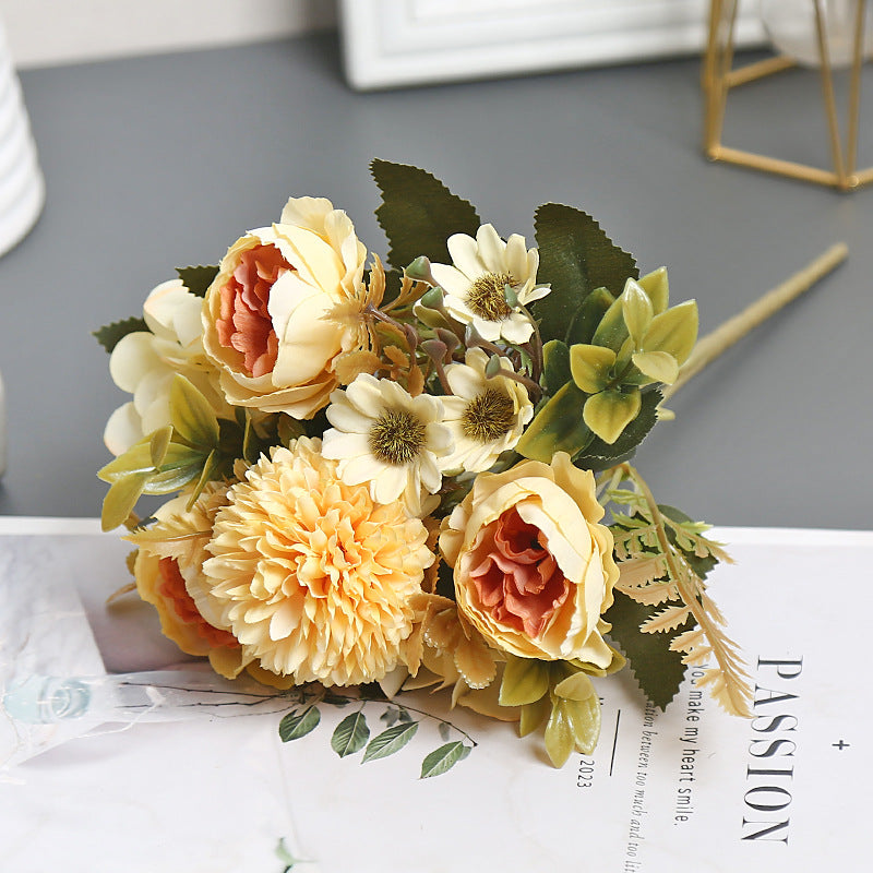 Decoratieve Bloemrijke Arrangement voor Thuisdisplay