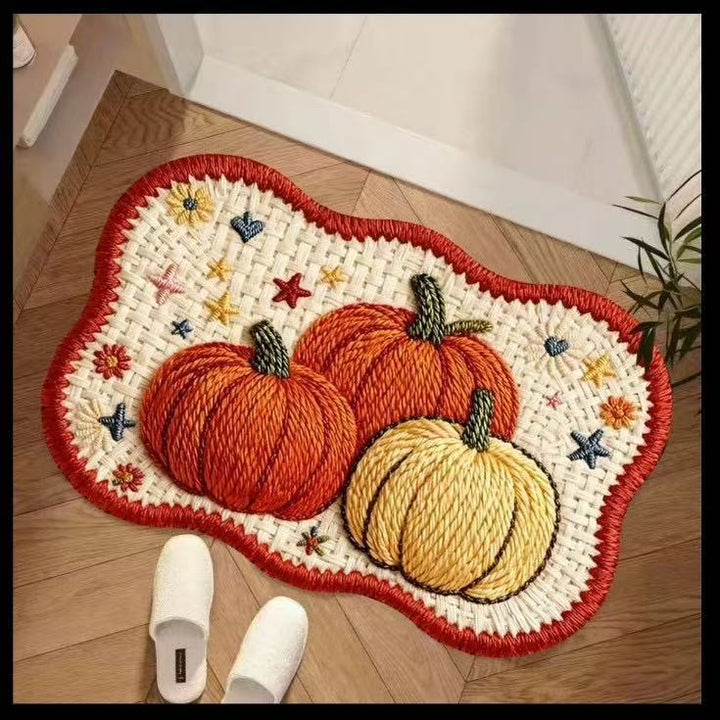 Artistiek Bloemen Tapijt voor Binnenhuis Decor