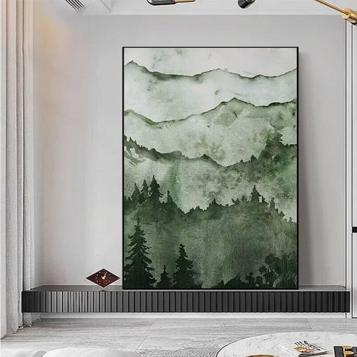 Abstract Oversized Canvas Wanddecoratie