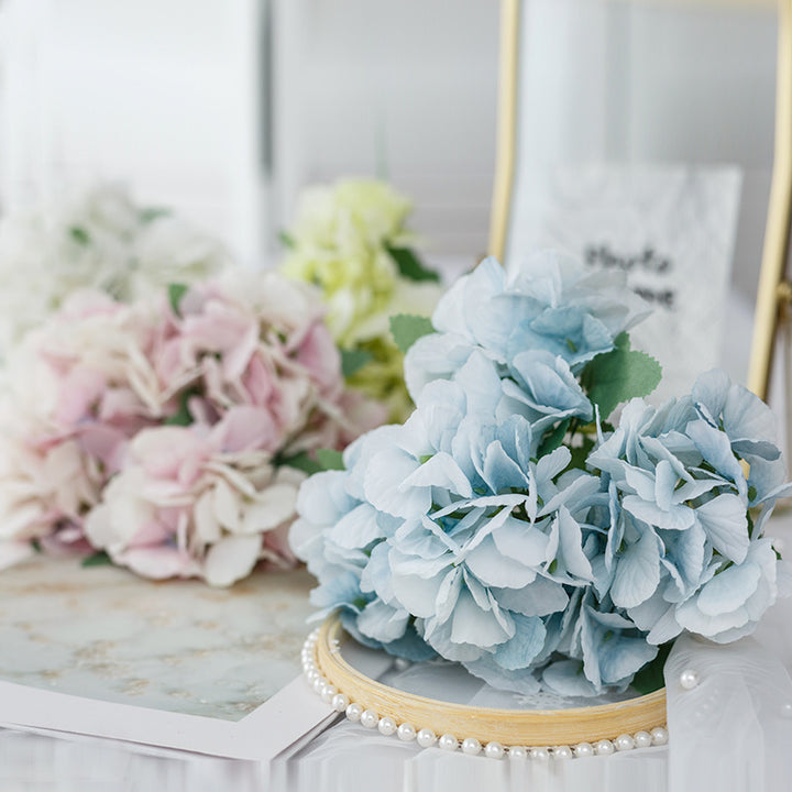 kunstmatige hortensia bloemenboeket