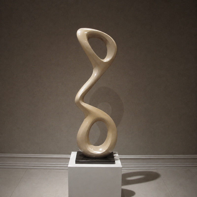 Abstract Decoratieve Loop Sculptuur