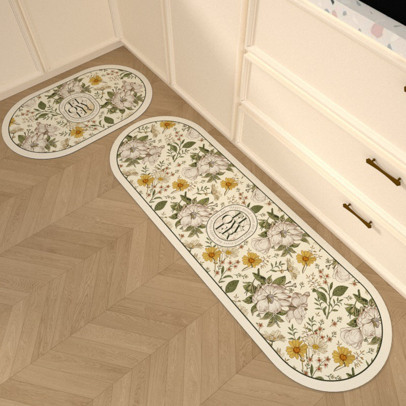 Bloempatroon Decoratieve Keukenmat