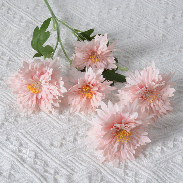 Kunstmatige Bloem Chrysant Steel