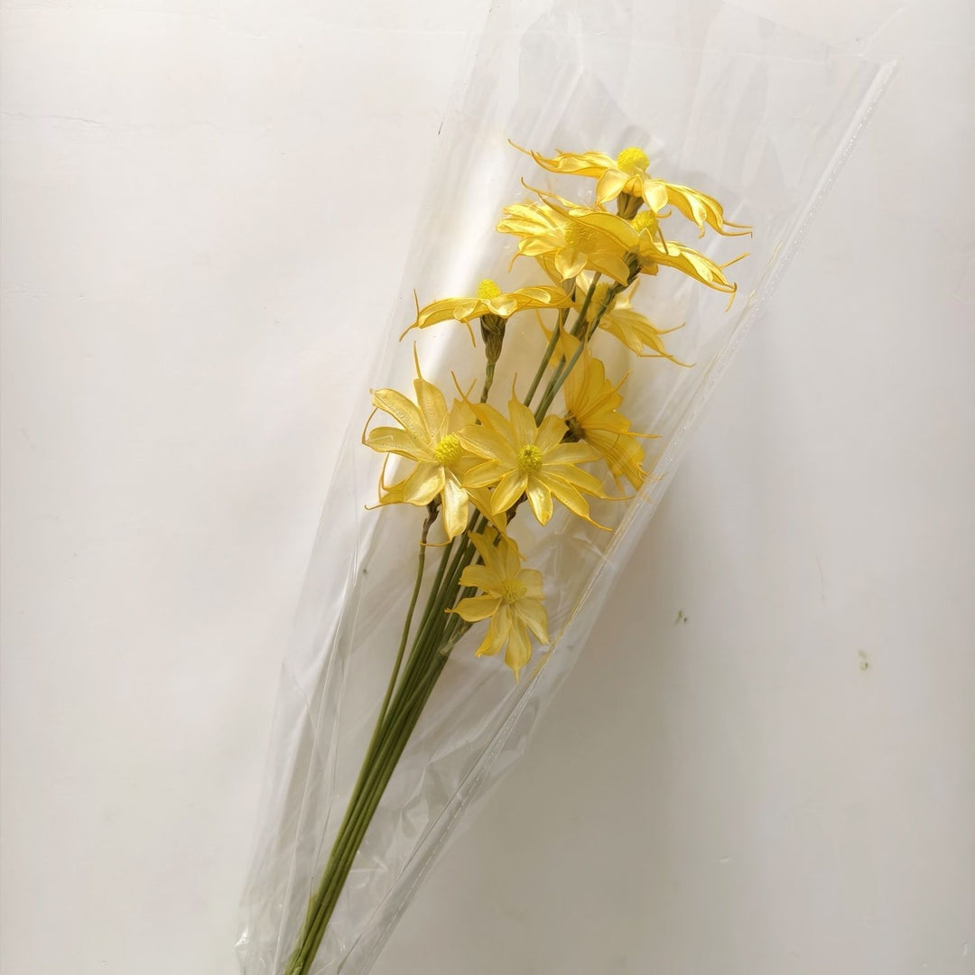 Levendig Kunstbloemen Boeket met Stijlvolle Verpakking