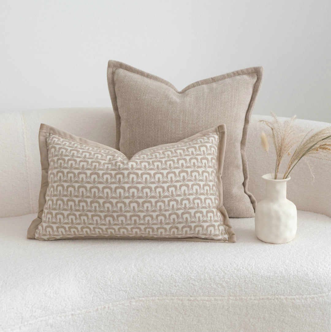 Textured Throw Cushion voor Woonkamer Decor