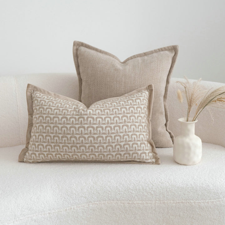 Textured Throw Cushion voor Woonkamer Decor