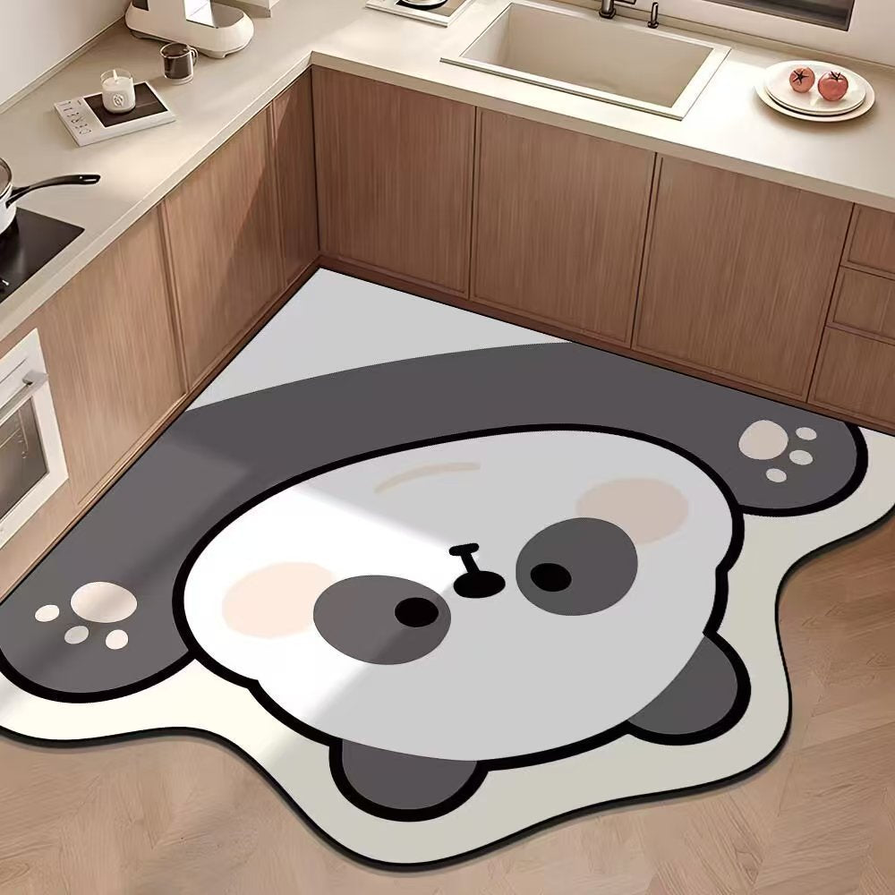 Cartoon Hond-Vormige Vloerkleed