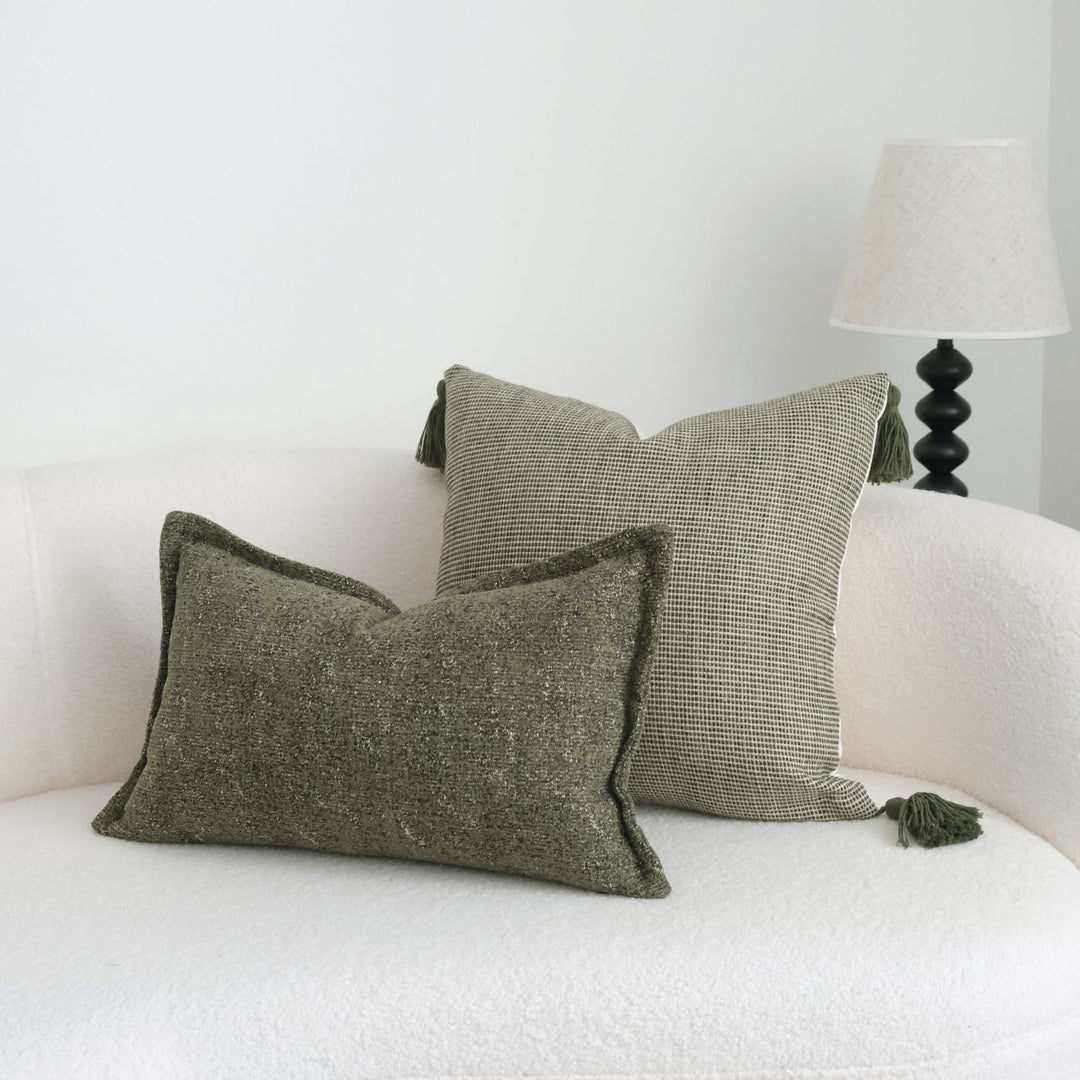 Textured Throw Pillow voor Thuisdecoratie Weergave