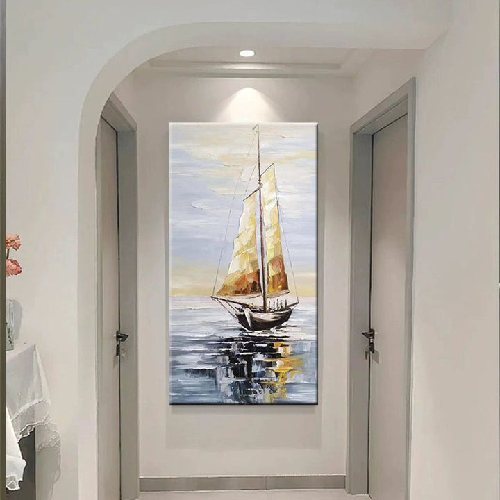 Nautical Landschap Muurkunst
