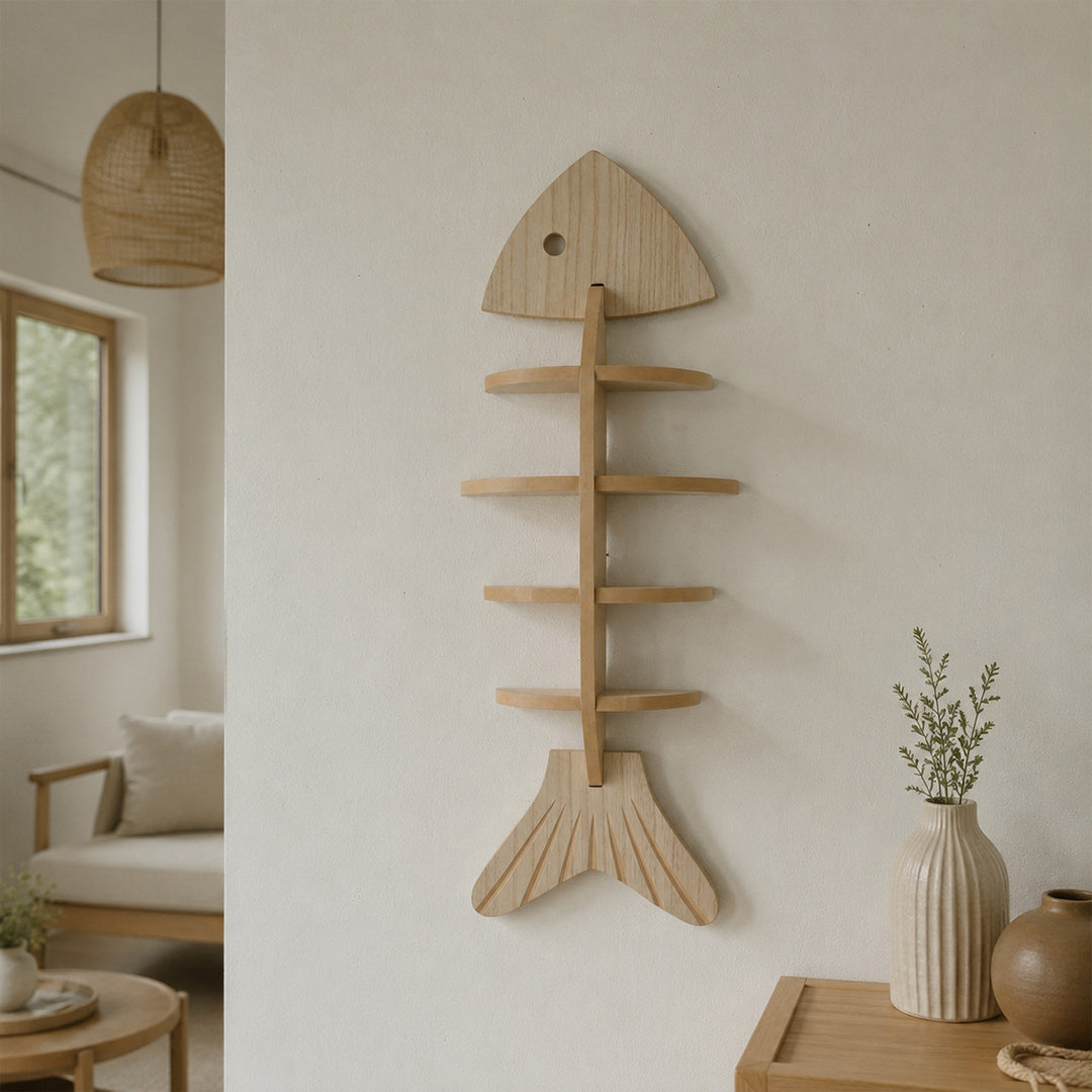 Decoratieve Visschappen Ornament