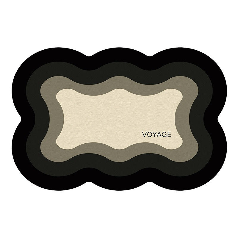 Stijlvolle Cloud-Vormige Badmat