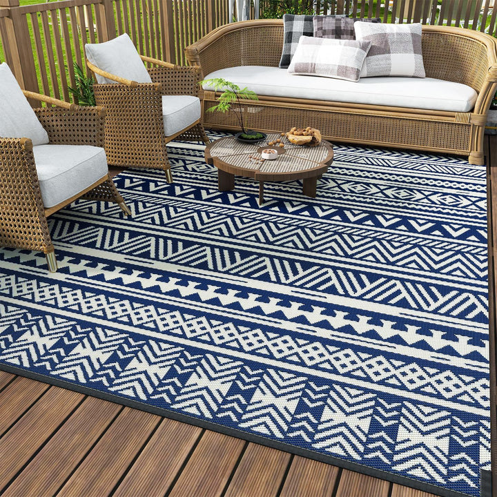 Buiten Streep Patroon Patio Mat