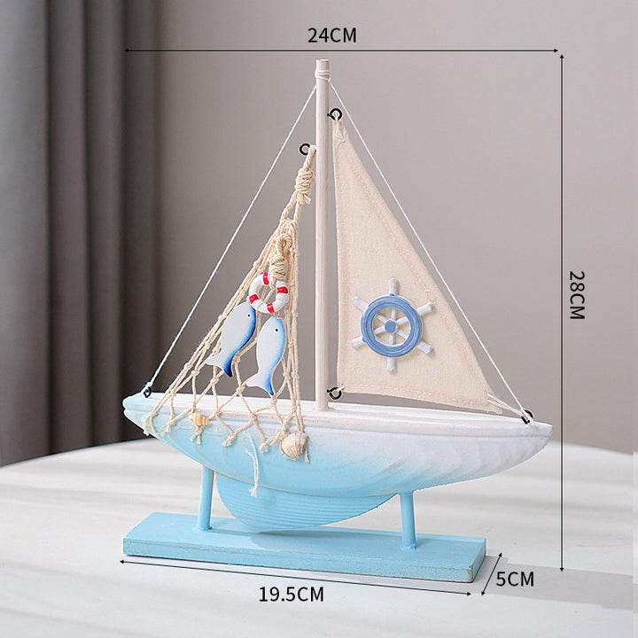 Zeilboot Model Display