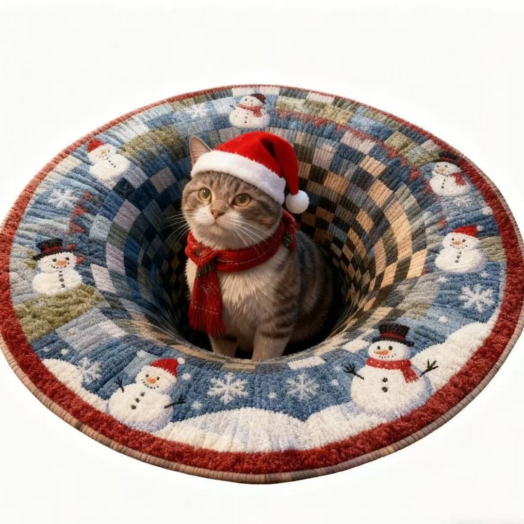 Kerstmis Santa Claus Themed Vloerkleed