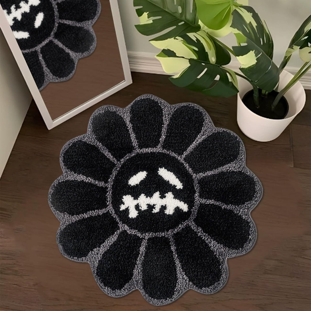 Bloemmotief Badmat