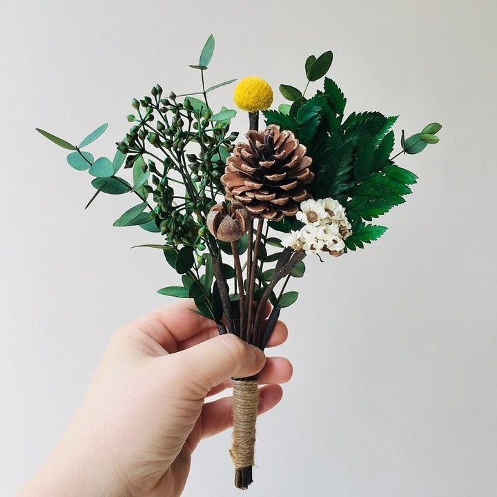 Gedroogde Botanische Bloemstukken