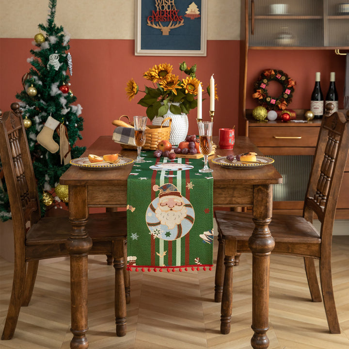 Feestelijk Kerst Themed Tafelkleed