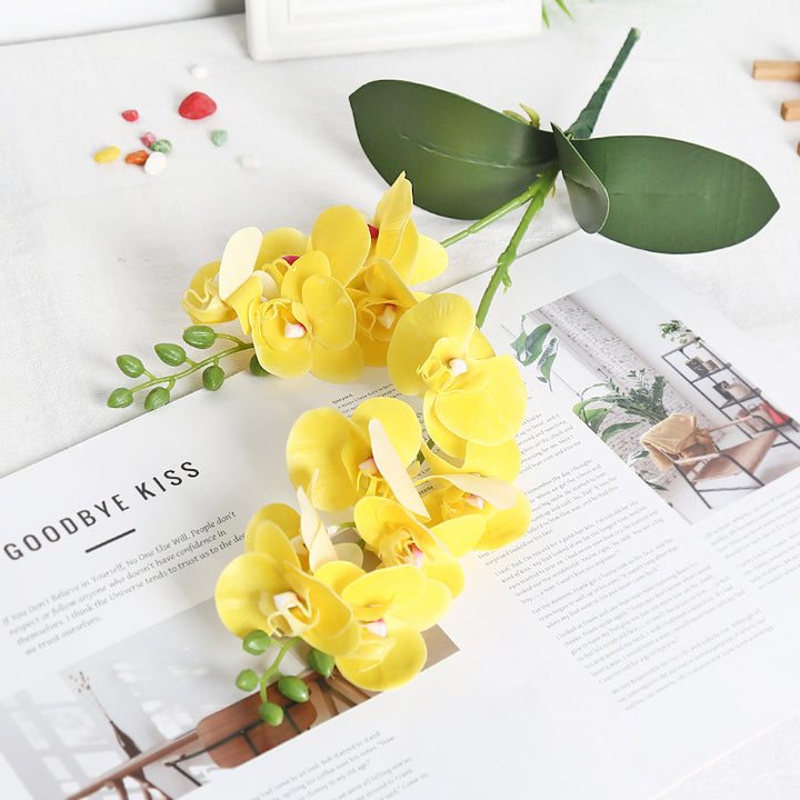 Levensechte Kunstmatige Orchidee Stengel Arrangement