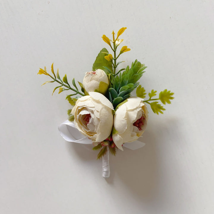 Elegante Bloemige Prom Corsage