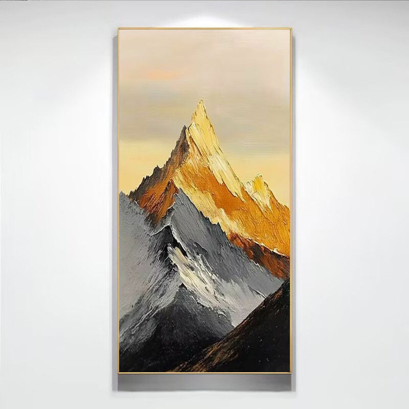 Berglandschap Olieverf Schilderij