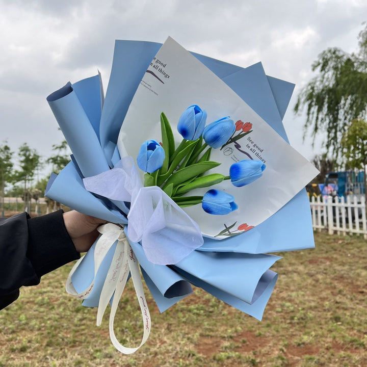 Decoratieve Kunstmatige Tulpenboeket