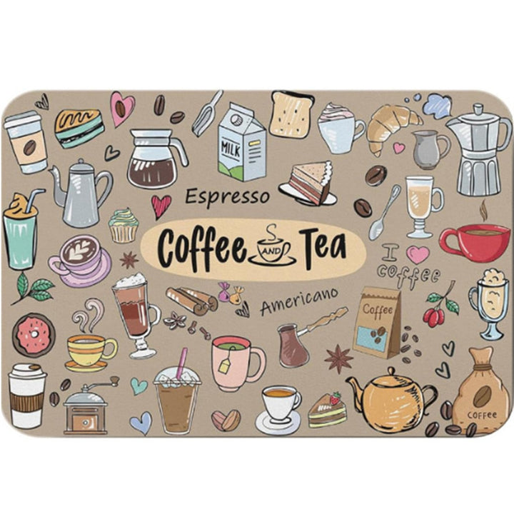 Koffie-Thema Keukenmat