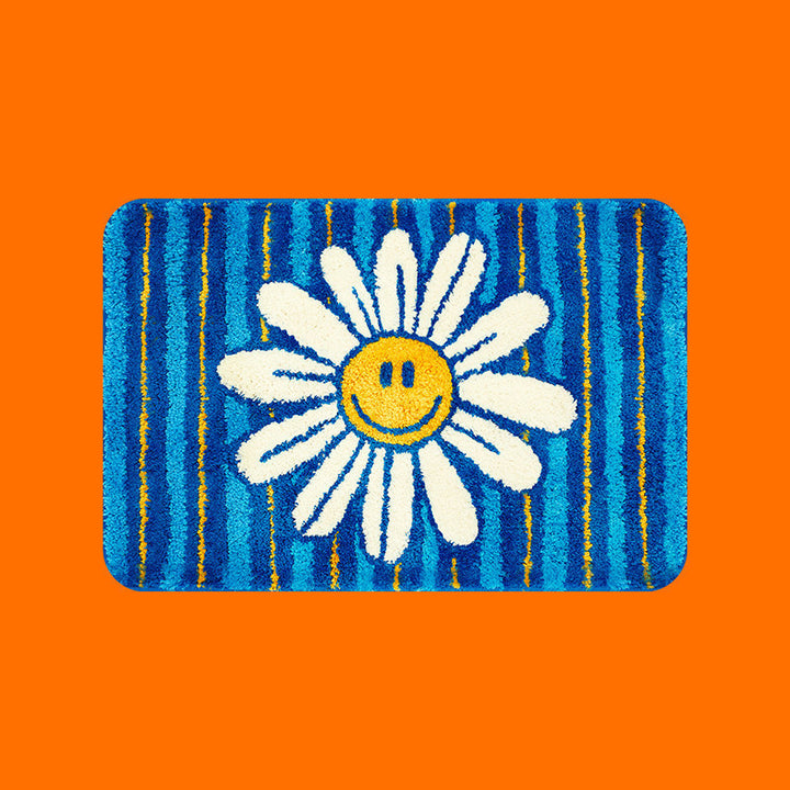 Florale Schildpadvormige Badmat