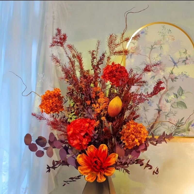 Decoratieve Bloemstuk Vaas Arrangement