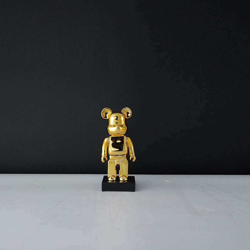 Gouden Decoratieve Berenfigurine
