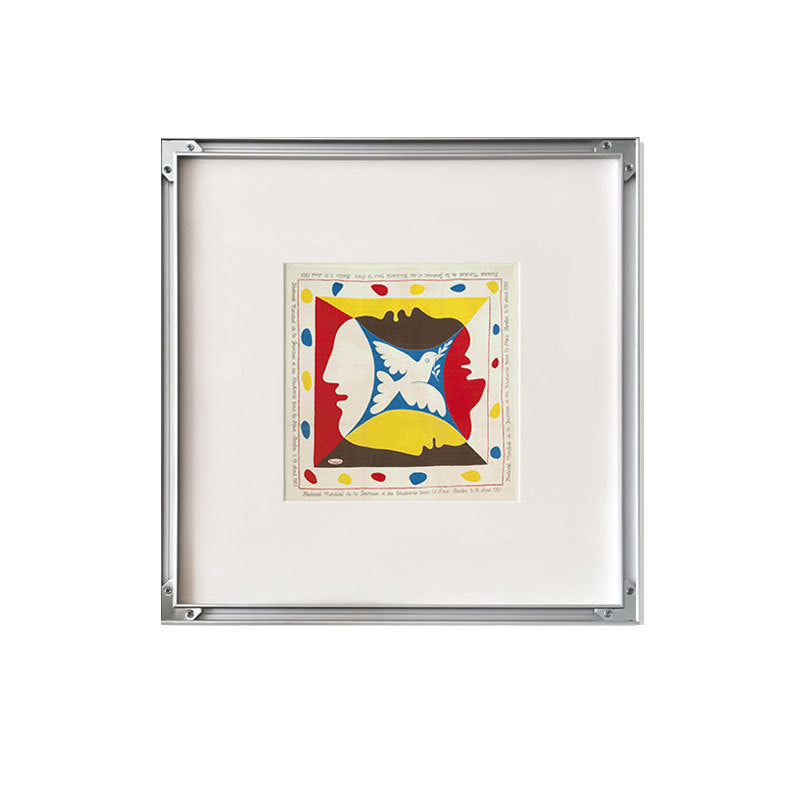 Abstract Ingelijst Kunstwerk