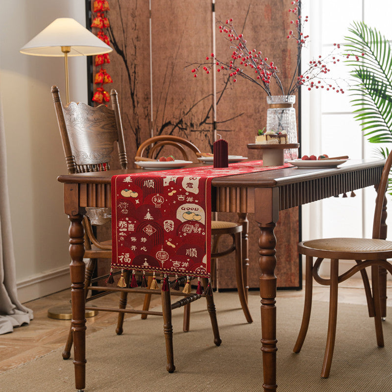 Decoratieve Feestdagen Thema Tafelkleed