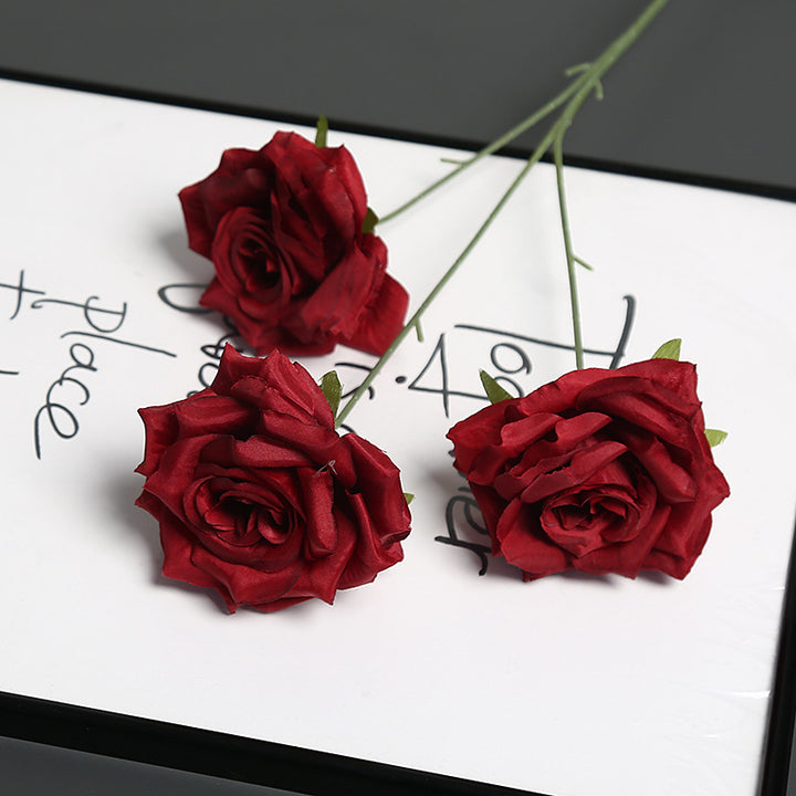 Elegante Pioen Rozen Bloemsteel voor Woondecoratie Tentoonstelling