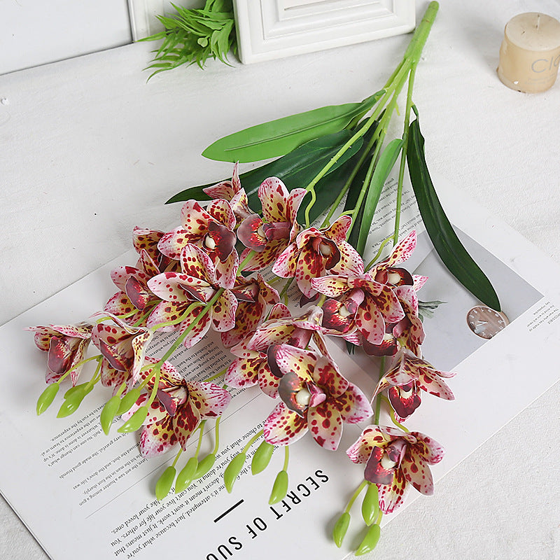 Realistische Orchidee Steel