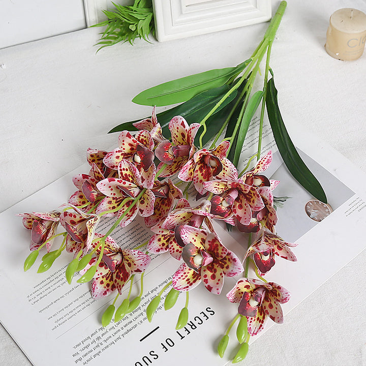Realistische Orchidee Steel