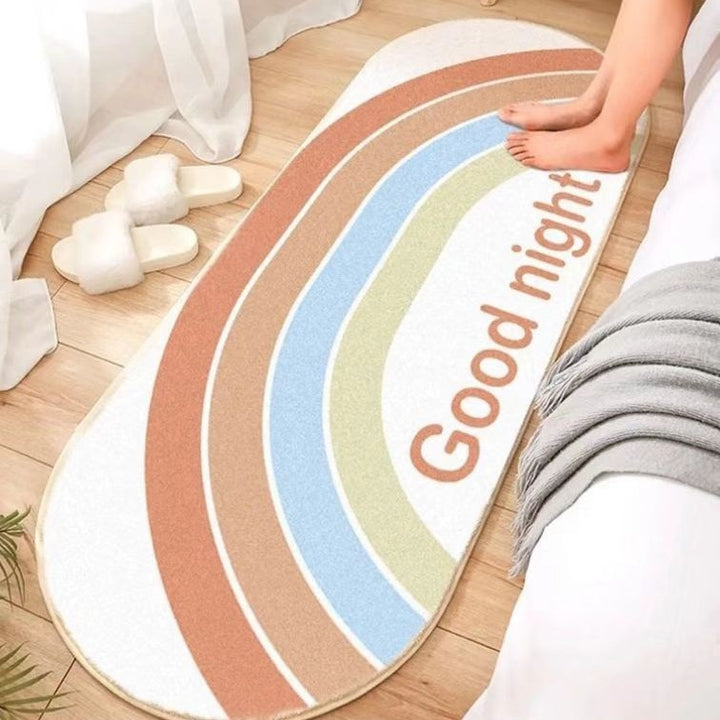 Zachte Pluche Decoratieve Loper Mat