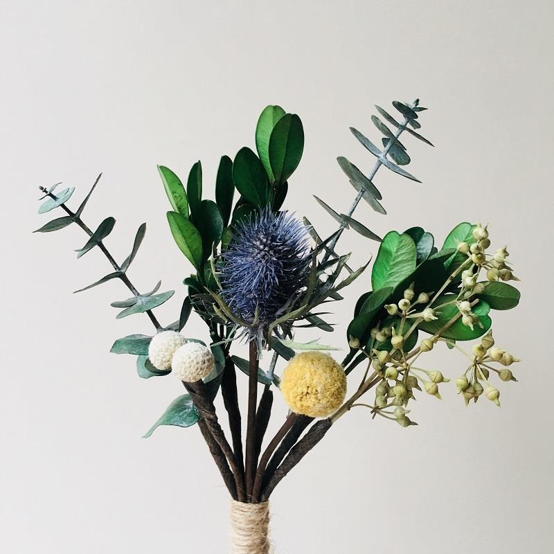 Gedroogde Botanische Bloemstukken