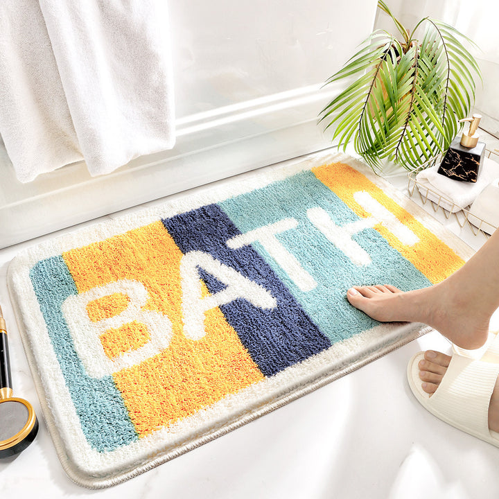 Decoratieve Badmat met Inspirerende Tekst