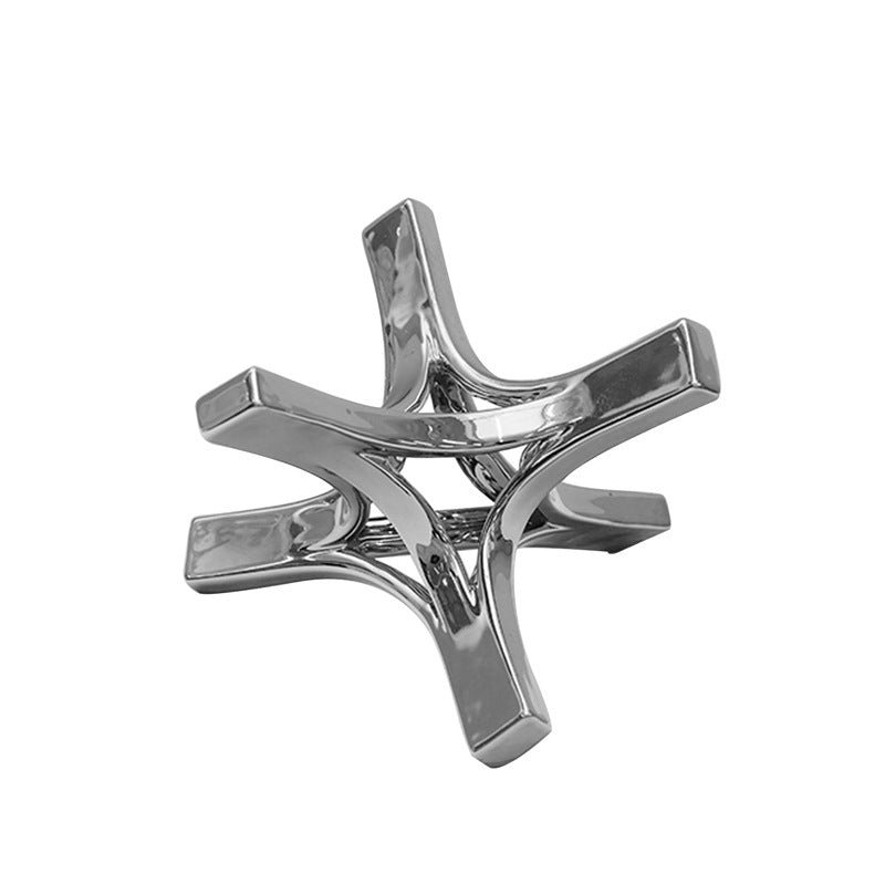 Moderne Sculpturale Decoratieve Accent