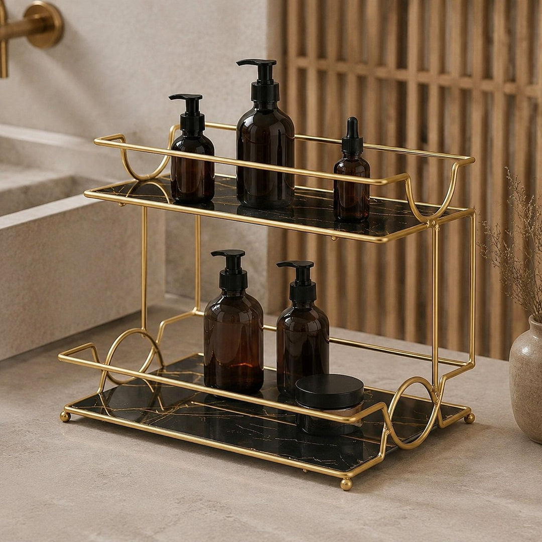 Elegant Twee-Tier Serveerschaal