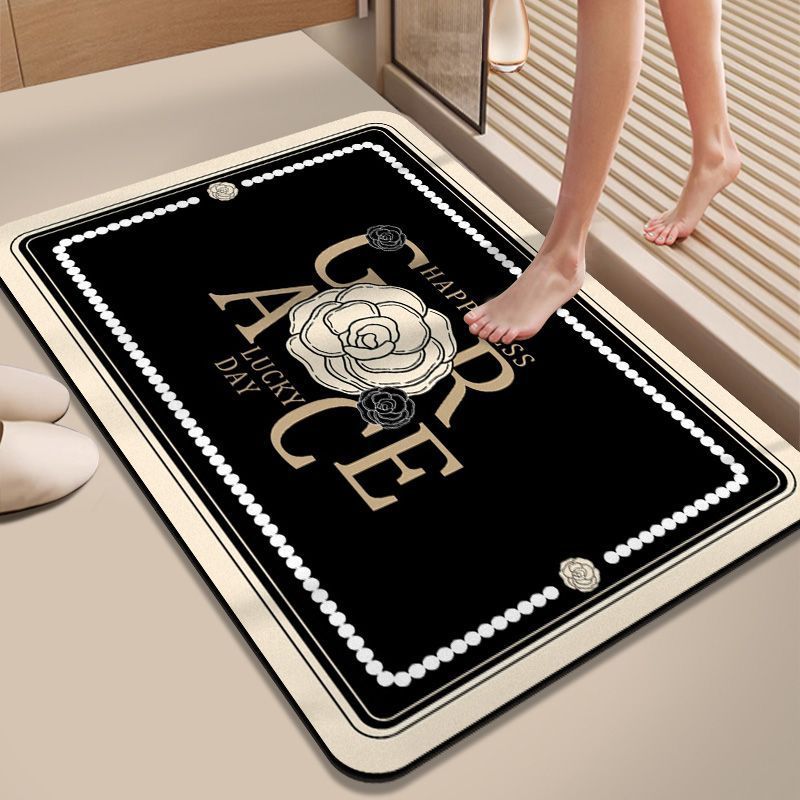 Decoratieve Badkamer Tapijt voor Comfortabele Vloeren Styling