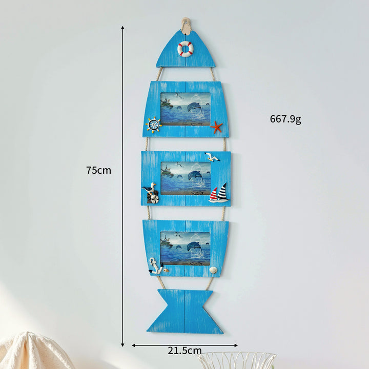 Nautische zeilboot figuur accent