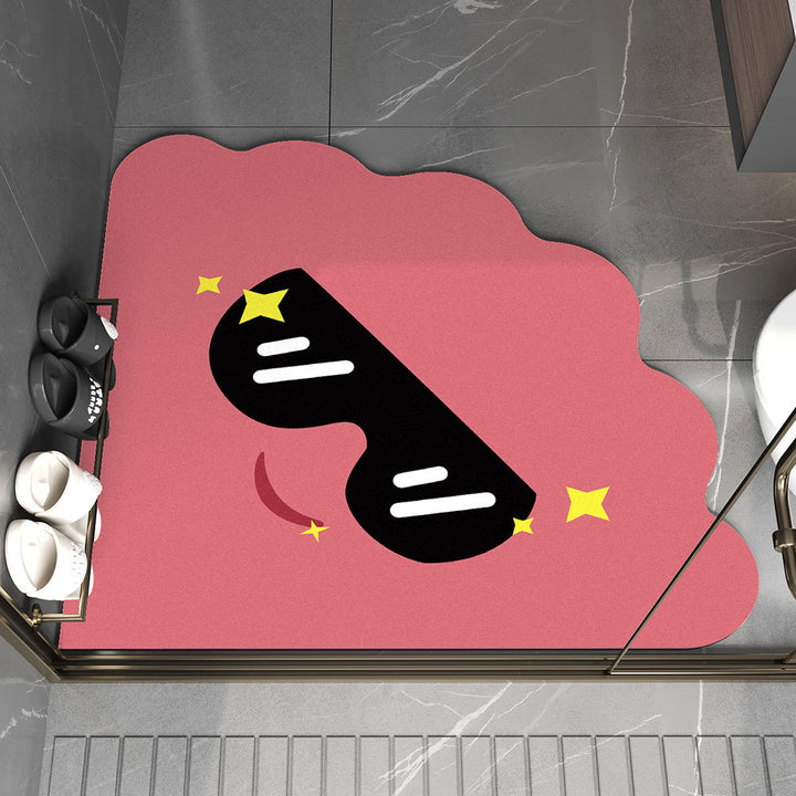 Schattige Thematische Zachte Badmat