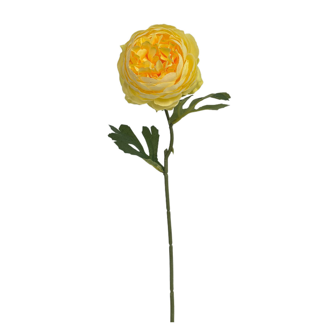 Levensachtige Nep Pioen Bloem Stengel Arrangement